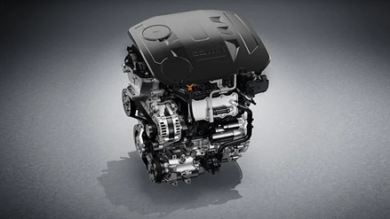 Бензиновый двигатель с турбонаддувом