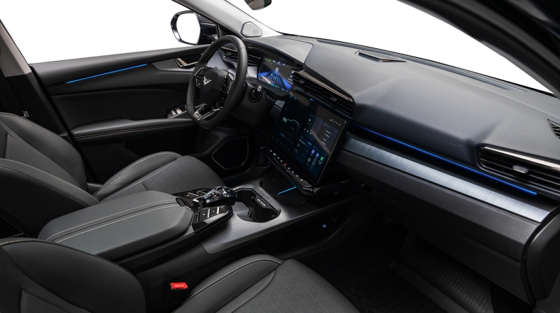 Трехступенчатая регулировка  и электронный усилитель рулевого управления